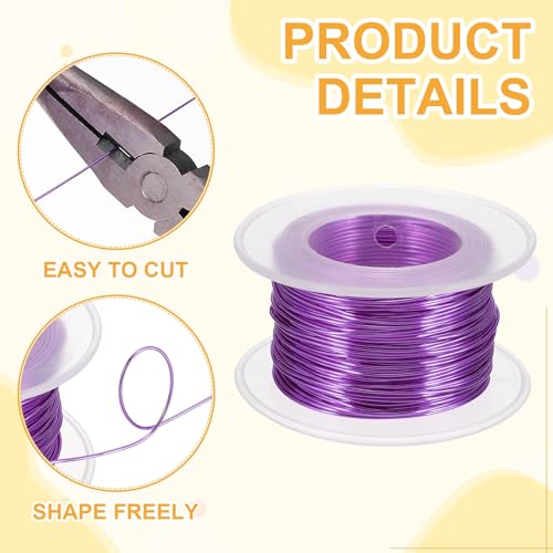 20 Gauge 0.8mm Anodized Aluminum Wire for Jewelry Craft Making