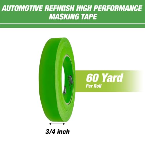DINOGREN High Performance Masking Tape for Car Paint (39 Count)