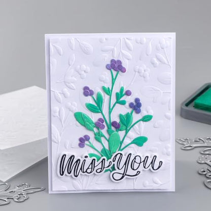 3D Embossing Folder and Metal Die Set for Card Making