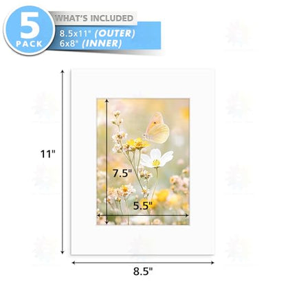 Mat Board Center 5 Pack Acid (5 Count)