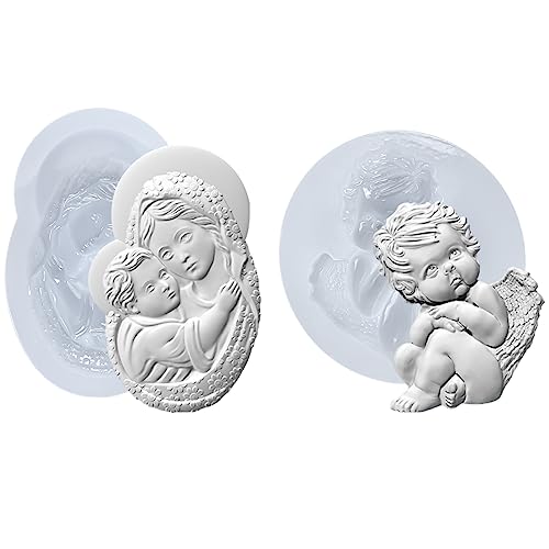 Art Molds for Polyclay Air Dry Clay Plaster