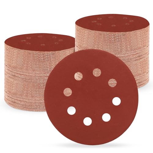 5 Inch 8 Hole Sanding Discs