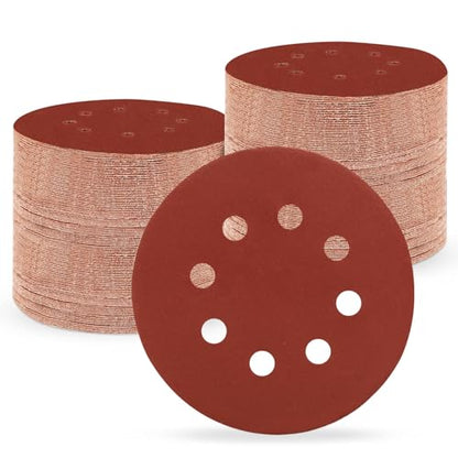 5 Inch 8 Hole Sanding Discs