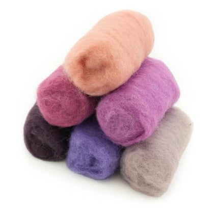 Wool Roving Kit for Needle Felting