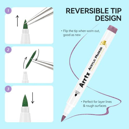 Metallic Acrylic Paint Pens