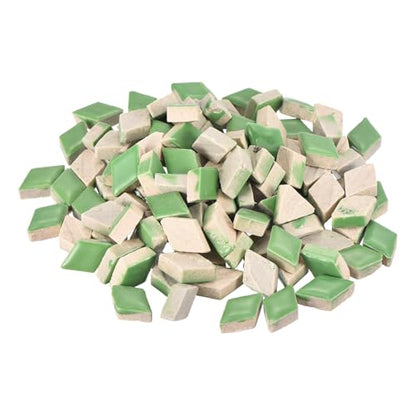 200g Ceramic Mosaic Tiles for Crafts Bulk