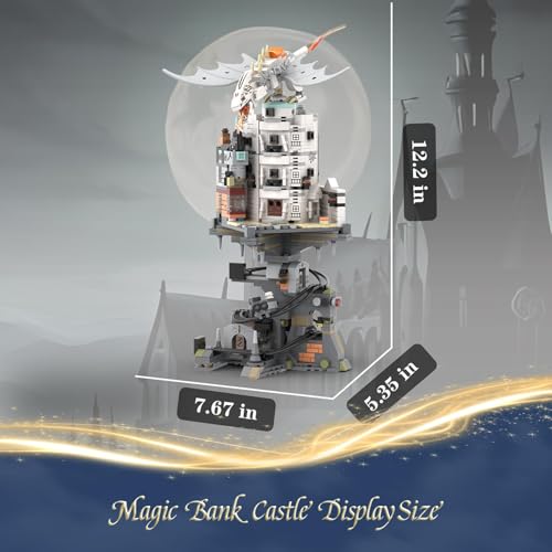 Lighting Magic Castle Wizarding Bank Building Sets