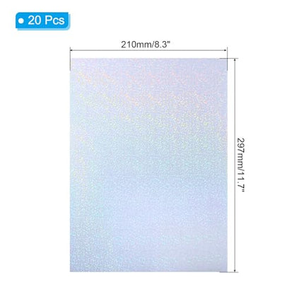 11.7x8.3 Holographic Sticker Paper (20 Count)