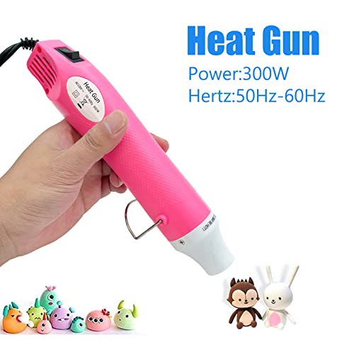 Heat Gun Mini Hot Air Gun for DIY Crafts Portable Heat Air Gun Tool for Embossing Shrink Wrapping Drying Paint
