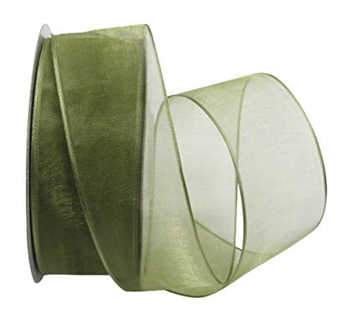 Sheer Organza Wired Ribbon (75 Foot)