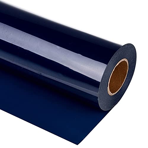Heat Transfer Vinyl Navy Blue HTV Rolls (12 Foot)