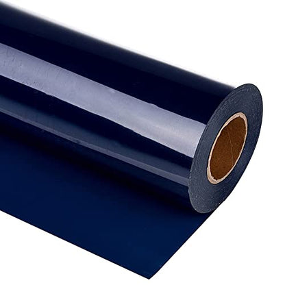 Heat Transfer Vinyl Navy Blue HTV Rolls (12 Foot)