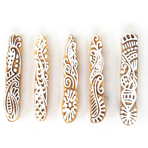 Mehndi Print Blocks (5 Count)