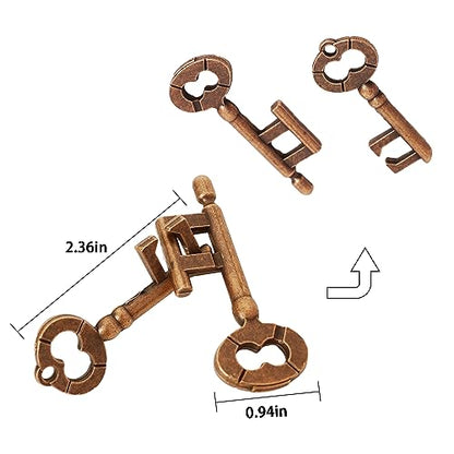Metal Brain Teasers Puzzles for Adults 3 PCS (3 Count)