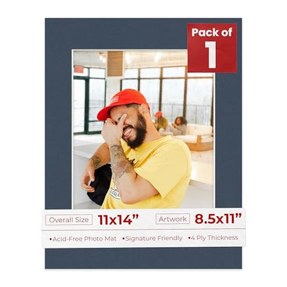 11x14 Mat for 8.5x11 Photo