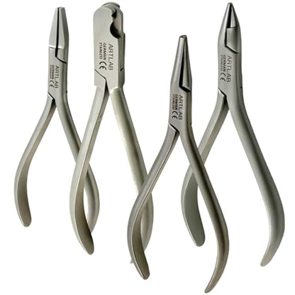 4 Pliers Types for Metal Forming (4 Count)