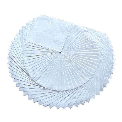 Natural Fiber Mulberry Paper Sheets 6 x 6 Inches (50 Count)