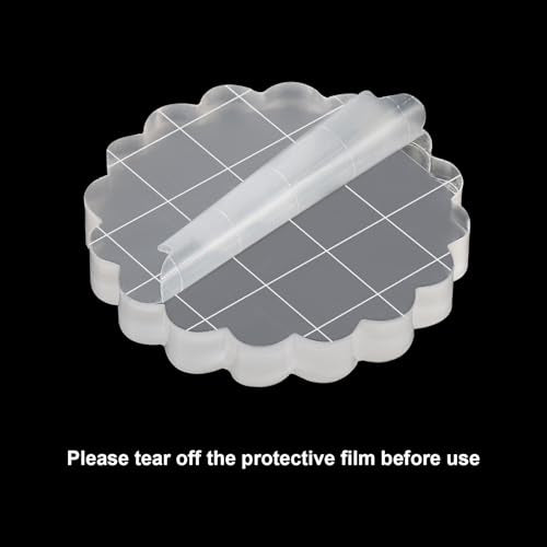 1.4" Acrylic Stamp Block (6 Count)