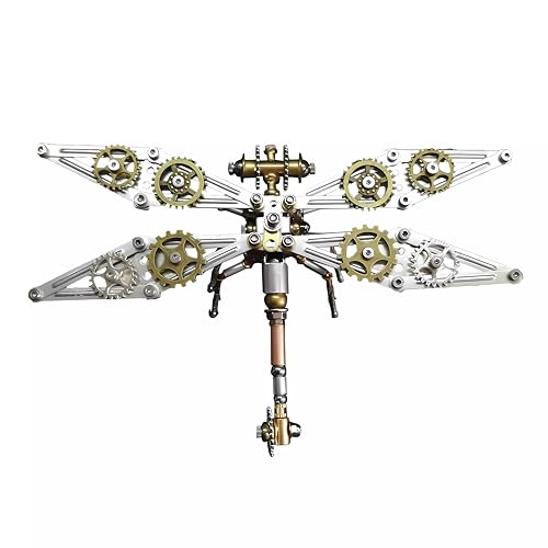 Steampunk Dragonfly 3D Metal Puzzle