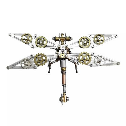 Steampunk Dragonfly 3D Metal Puzzle