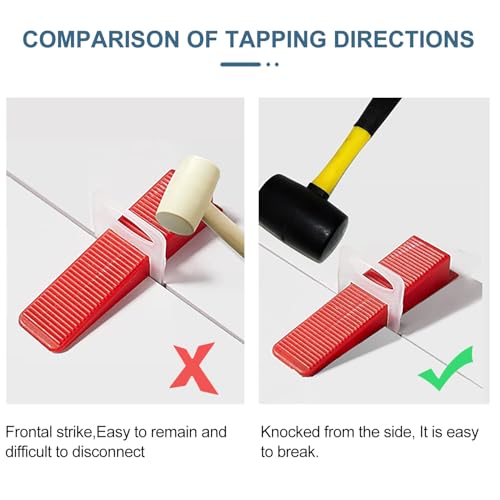 Tile Leveling System Clips 1 (500 Count)