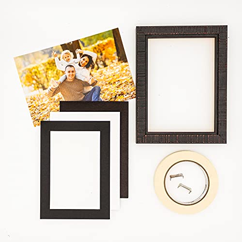 Pack of 25 Acid Free 8.5x11 Mats Bevel Cut for 7x9 Photos (25 Count)