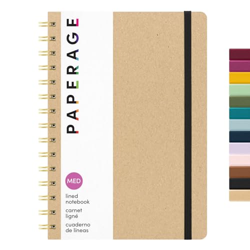 Lined Spiral Journal Notebook