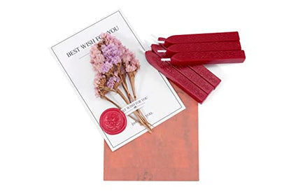 12Pcs Sealing Wax Sticks for Wax Seal Stamp (12 Count)
