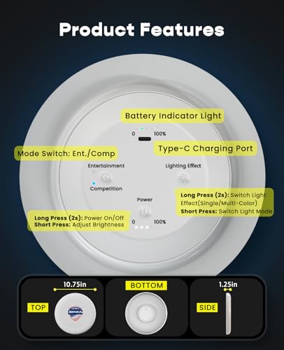 Light Up Flying Disc