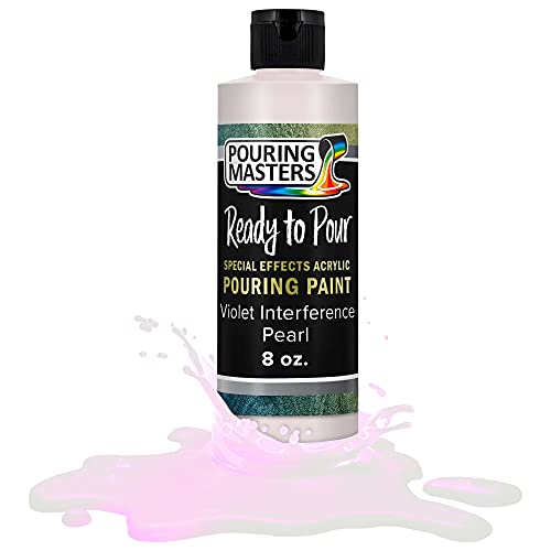 Pouring Masters Violet Interference Pearl Special Effects Acrylic Pouring Paint (8 Fl Oz)