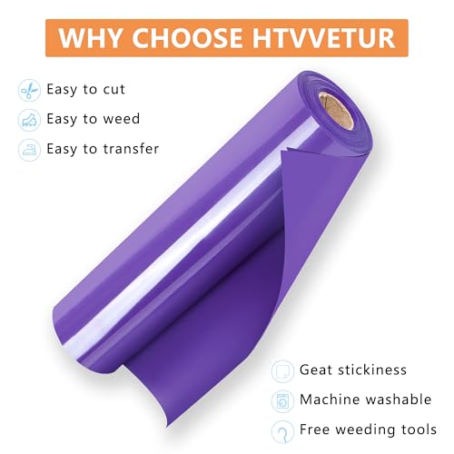 HTV Iron on Vinyl 12Inch by 35ft Roll