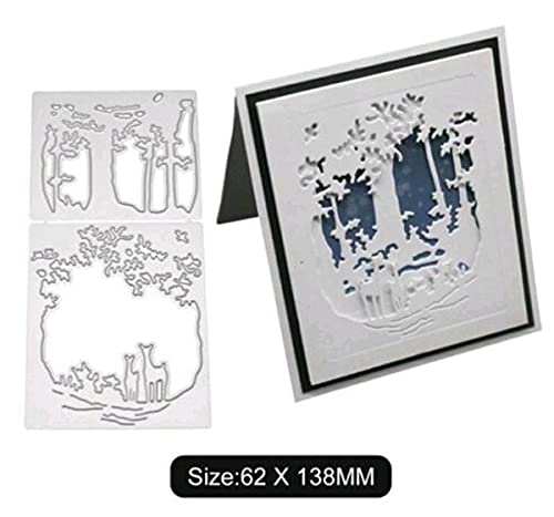 Metal Cutting Dies DIY Merry Christams Embossing Stencil Template Scrapbooking Card Making Mold Photo Album Arts Crafts Tools
