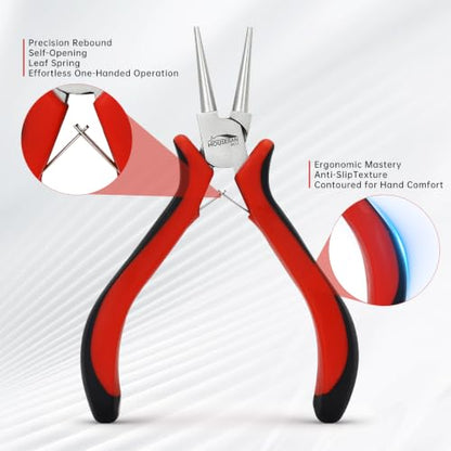 8 Piece Mini Jewelry Pliers Set (8 Count)
