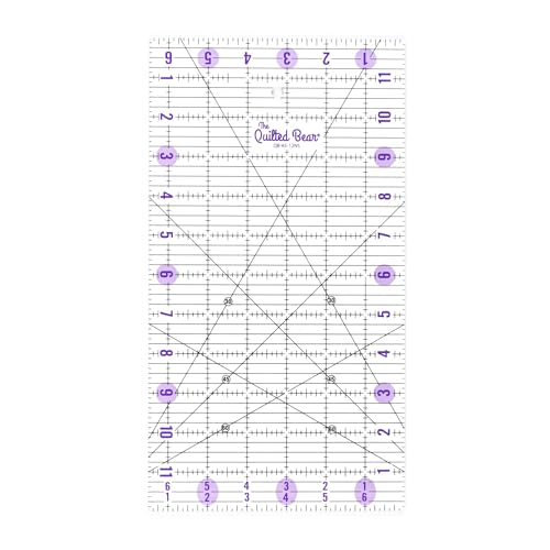 Rectangular Acrylic Quilting Ruler