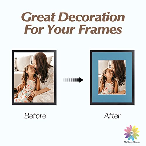 Mat Board Center 10 Pack 11x14 Photo Mats for 8x10 Picture (10 Count)