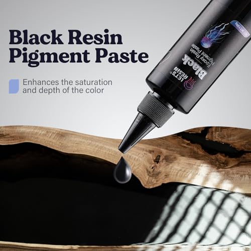 Black Epoxy Resin Pigment Paste (3.3814 Fl Oz)