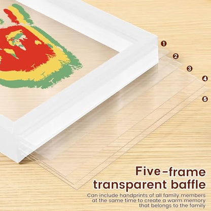 Hand and Footprint Kit for Family New Parents Mom Baby Keepsake