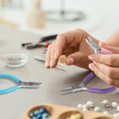 5 Pcs Jewelry Making Pliers Tools