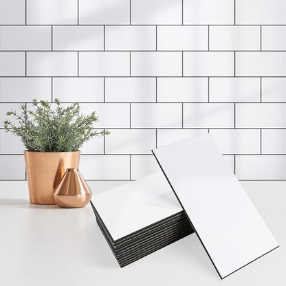 100 Pieces Peel and Stick Backsplash for Kitchen (12.5 Sq Ft)