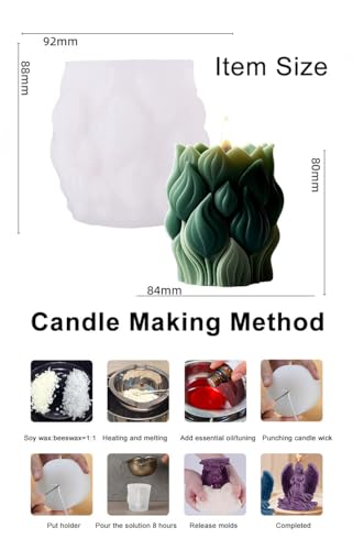 Cylinder Candle Molds