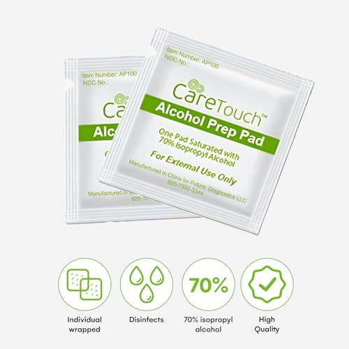 100 Pack Alcohol Wipes (100 Count)