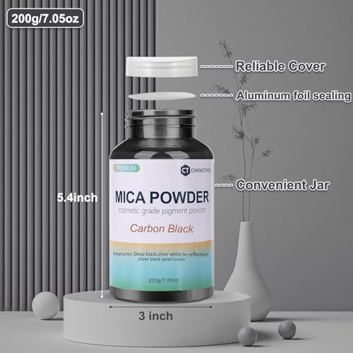 Mica Powder 7.05OZ（200g） (7.0548 Ounce)