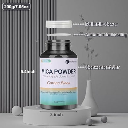 Mica Powder 7.05OZ（200g） (7.0548 Ounce)