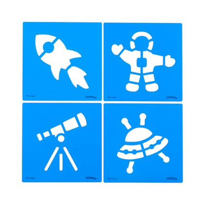Space Stencil Set (12 Count)