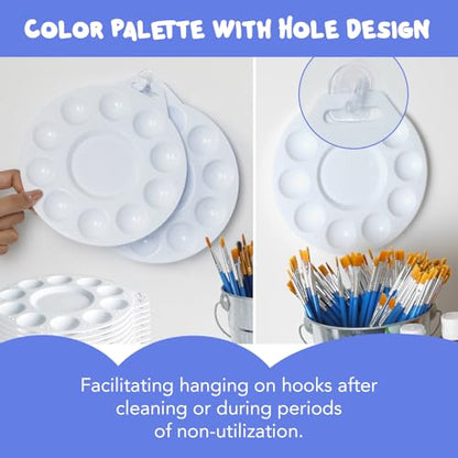 30Pcs Paint Tray Palettes (30 Count)