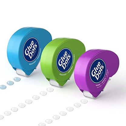 Dot N' Go Glue Dot Dispenser Project Pack with 200 Permanent (600 Count)