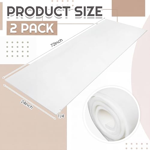 1 Pack Upholstery Foam Sheet