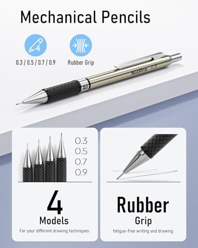 37PCS Art Mechanical Pencil Set (6 Count)