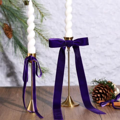 Purple Velvet Ribbon
