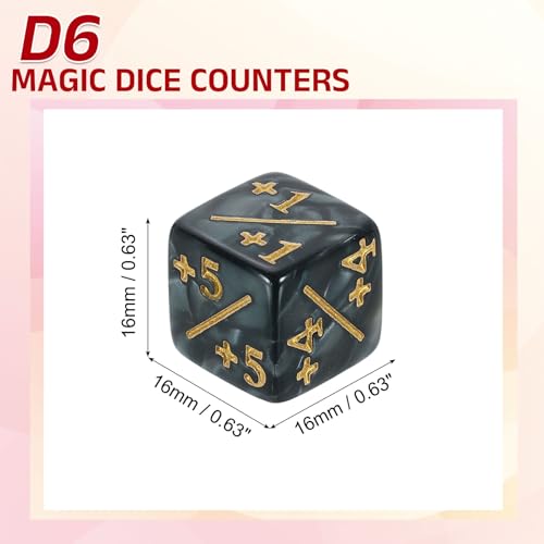24Pcs Magic Dice Counters (24 Count)